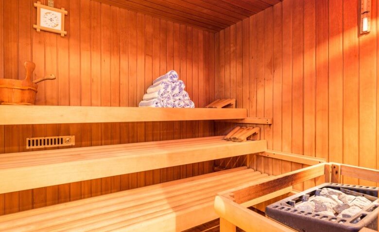 Entspannen in der Finnischen Sauna