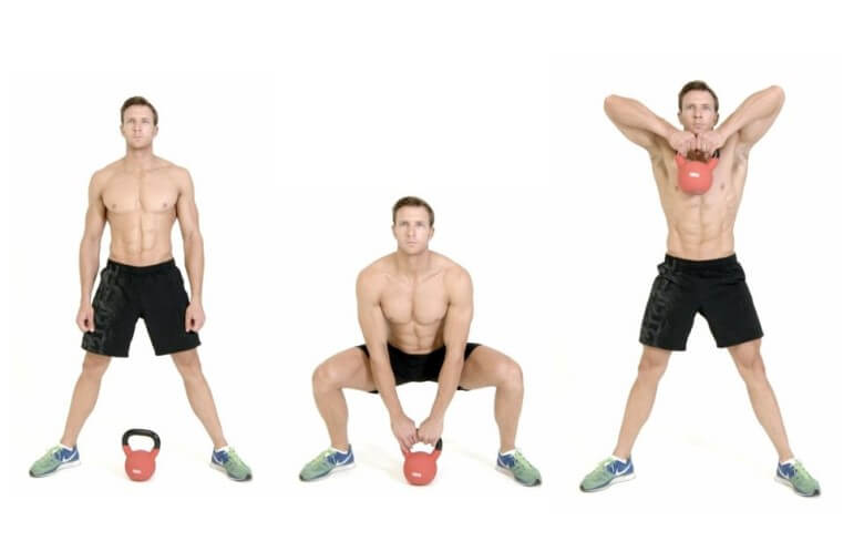 Kettlebell Übungen: Sumo High Pull