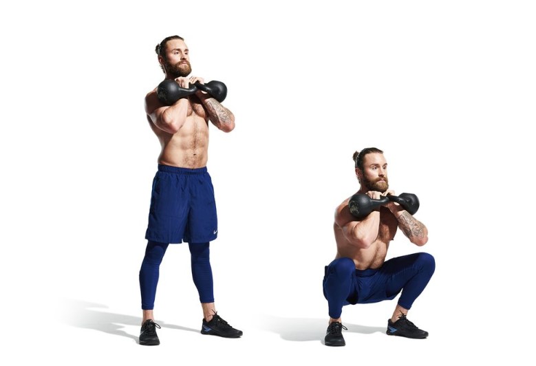 Kettlebell Frontkniebeuge