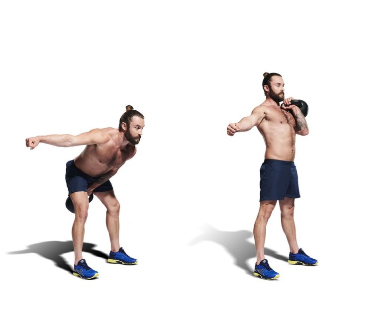 Kettlebells Workout: Swing Clean