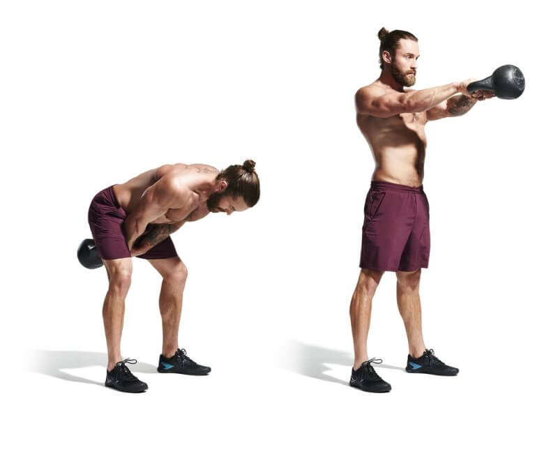 Kettlebell Übungen: Schaukel