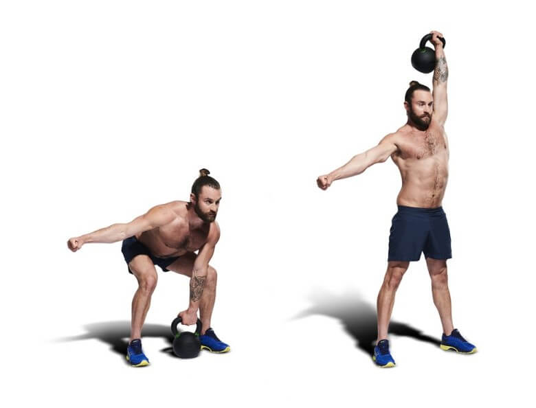 Kettlebell Übungen: Snatch