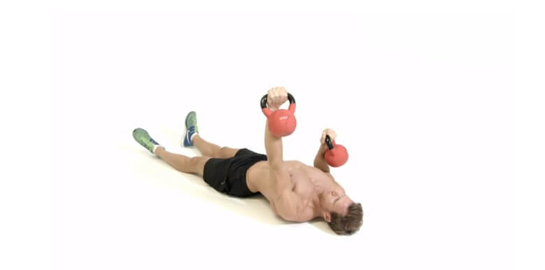 Kettlebell Übungen: Bodenpressen